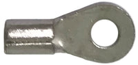 Non-Insulated Ring Terminal 16-14 Gauge #6 Stud - 100 Pack