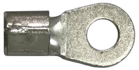 Non-Insulated Ring Terminal 4 Gauge 1/4" Stud - 1000 Pack