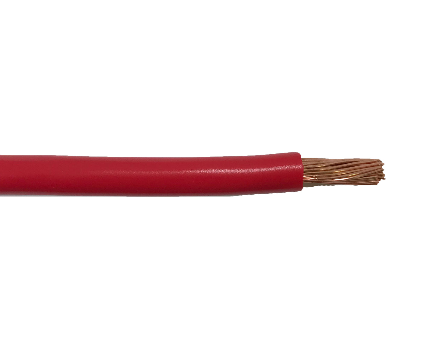 Red 4/0 Gauge Automotive Battery Cable - 25 FT