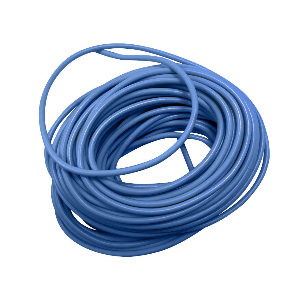 18 Gauge Blue Marine Tinned Copper Primary Wire - 25 FT