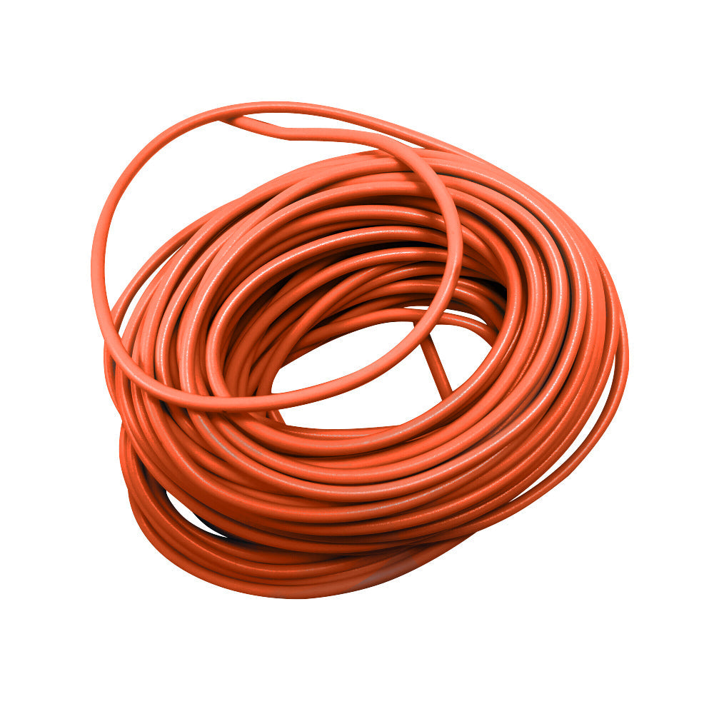 12 Gauge Orange Marine Tinned Copper Primary Wire - 25 FT