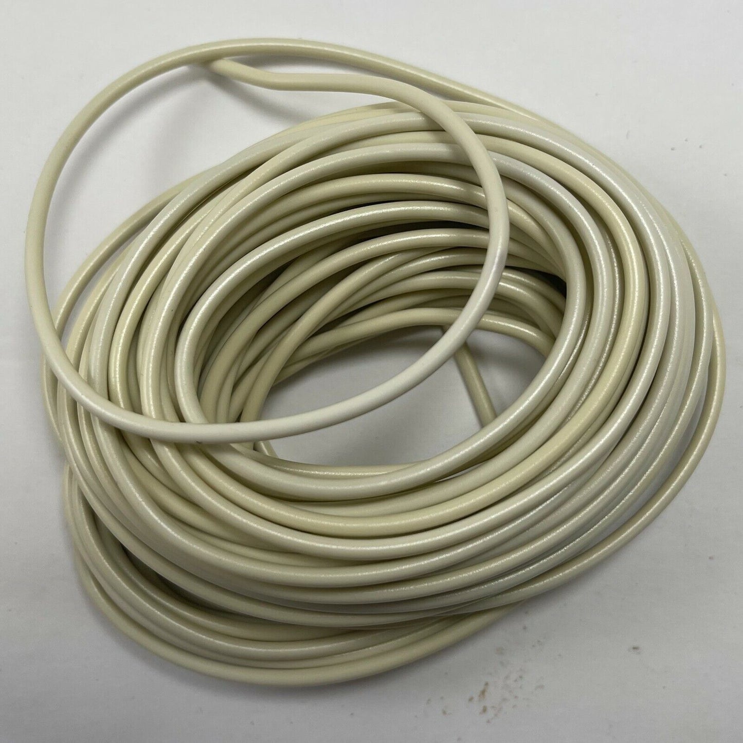 2 Pack of Automotive Primary Wire 12 Gauge 15 FT - White