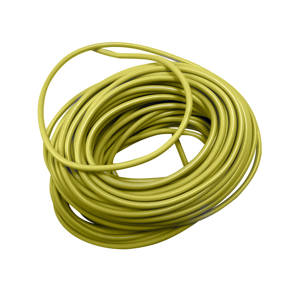 22 Gauge Yellow Marine Tinned Copper Primary Wire - 25 FT