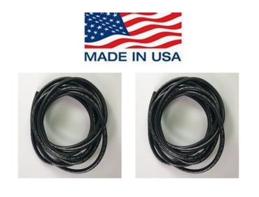 20 Feet Total 10GA Primary Black Wire - 2 Packs - 10 Feet Each Pack - USA Made