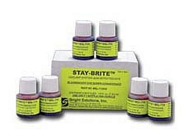 Stay-Brite BSL-719006 Coolant System Leak Detection Dye 6 PK  0.25 fl oz bottles