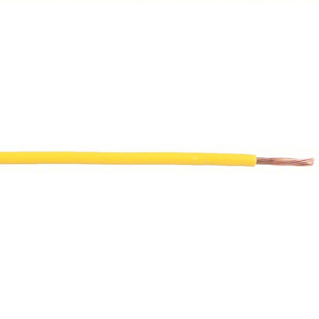 14 Gauge Yellow Primary Wire - 25 FT