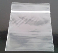 2 Inch X 2 Inch Clear Plastic Reclosable Ziplock 2mil Bags - 100 Pack