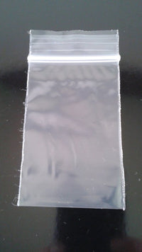 2 Inch X 3 Inch Clear Plastic Reclosable Ziplock 2mil Bags - 100 Pack