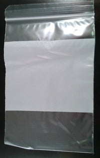 4x6 Inch Clear Plastic Reclosable Ziplock 2mil Bags - 100 Pack