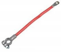 2 Gauge Top Post Battery Cable 10 Red