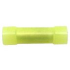 Nylon Insulated Yellow Flared Butt Connector 12-10 Gauge - 100 Pack