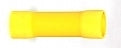 Vinyl Insulated Yellow Butt Connector 4 Gauge - 100 Pack