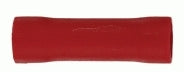 Vinyl Insulated Red Butt Connector 8 Gauge - 10 Pack