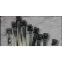 Extreme Cold Weather Black 14" Inch Cable Ties 50 lbs - 100 Pack