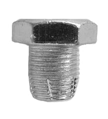 1/2" - 20 Single Oversized Machined - 3/4" Hex Drain Plug with gasket