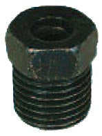 Black Oversize Invert Flare Tube Nut - 3/16" x 1/2" - 20 TPI - 10 Pack