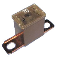 Short Bolt On Pal Fuse 70 Amp