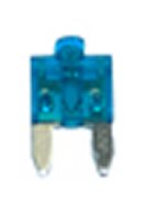 LED ATM / APM / MIN Mini Automotive Blade Fuse - 15 Amp - 10 Pack