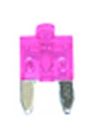 LED ATM / APM / MIN Mini Automotive Blade Fuse - 3 Amp - 25 Pack