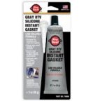 Gray RTV Silicone Instant Gasket, 3 OZ