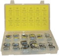 Bulge And 2-Piece Acorn Chrome Lug Nut Assortment (34 Pcs)