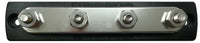 Blue Sea Systems 2303 Marine Bus Bar 4 X 1/4" Stud - 150 Amp / 300V AC / 48V DC