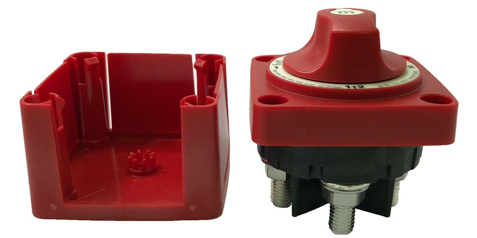 Blue Sea 6007 M-Series Mini Dual Battery Selector Switch 4 Position Marine Boat