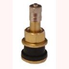 Straight Brass Truck Valve, Height 1.5" -  .625" Valve Hole